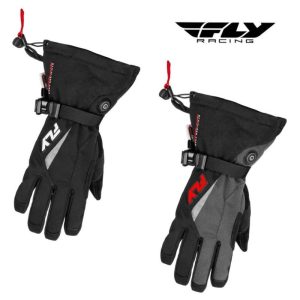 Fly Racing Title Heated Dual Sport Motorcycle Gloves - Pick Size & Color-0
