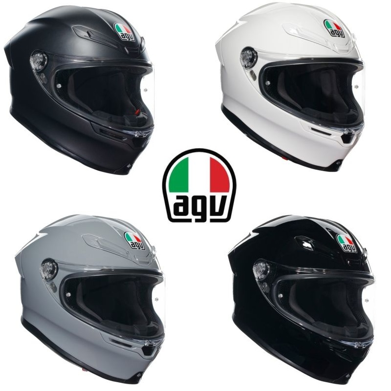 AGV K6 S Full Face Street Motorcycle Helmet - Pick Size & Color-0