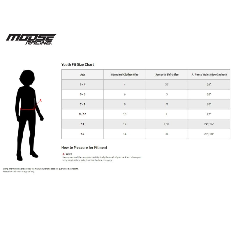 Moose Racing Qualifier Youth MX Motocross Offroad ATV Pants - Pick Size & Color-285208